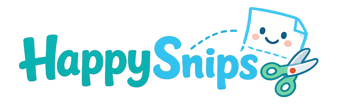 HappySnips — Printable Crafts for Little Hands